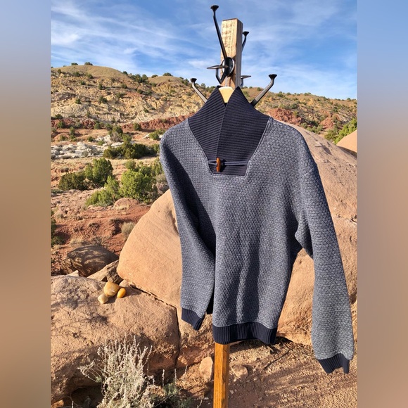 Zara Man Long Sleeve High Collar Pullover - Picture 2 of 7